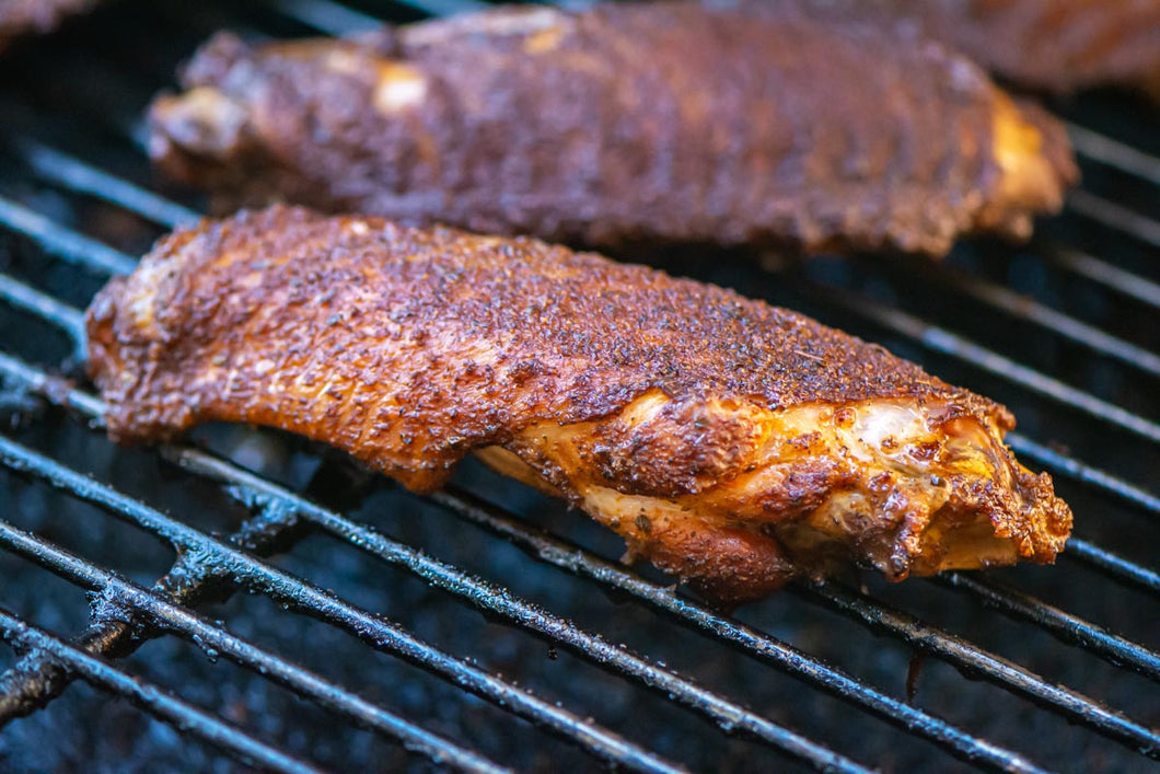 Smoked Turkey wings and Legs